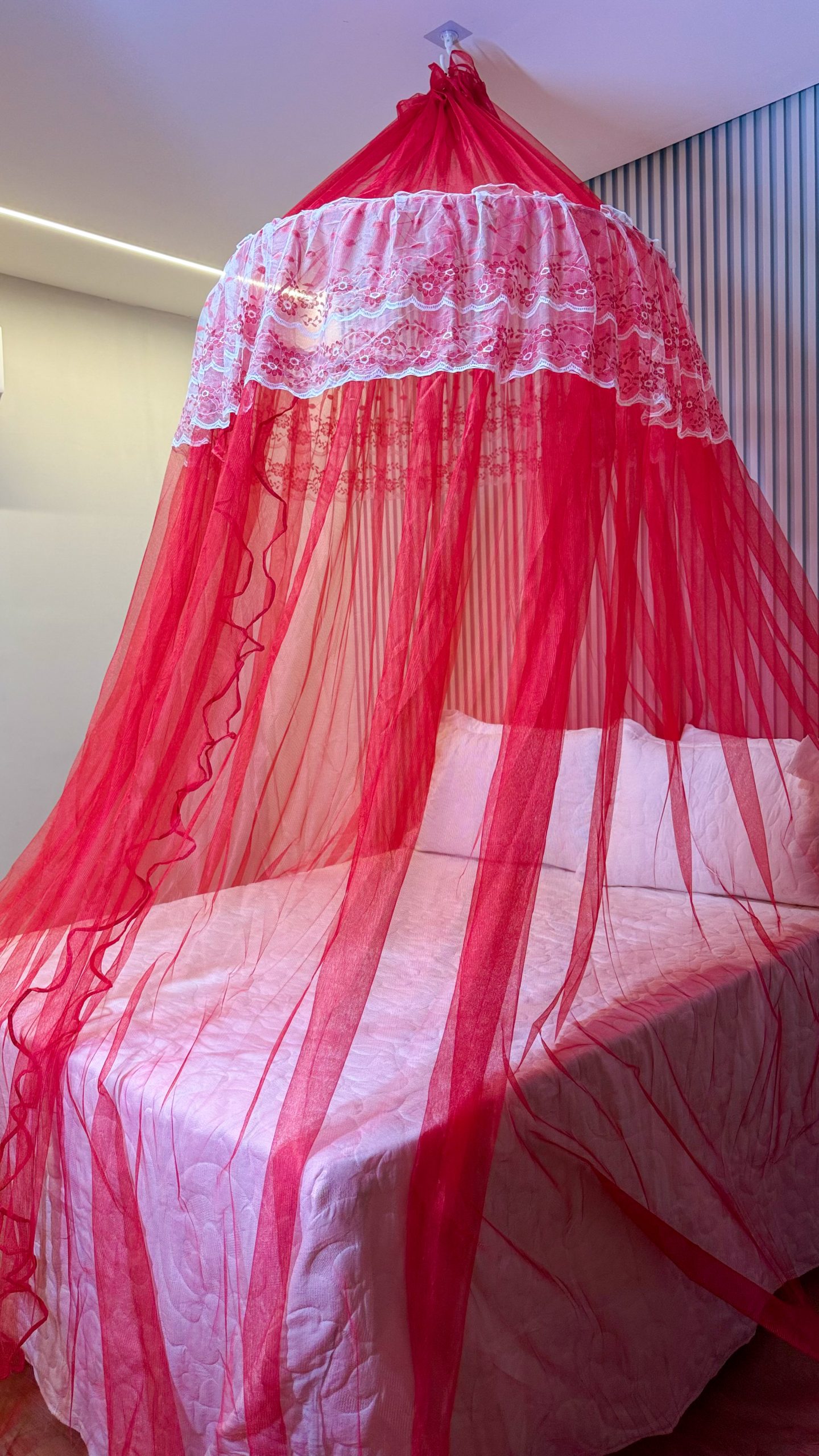 Mosquiteiro mexicano GG aro grande com babado grande e abertura frontal - Imagem 5